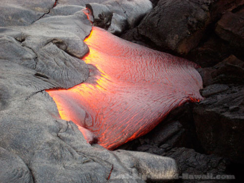 Lava Flow Hawaii Volcanoes