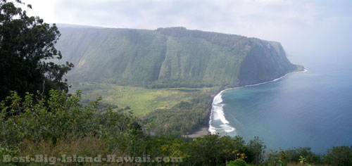 Waipio Valley Hawaii Panorama